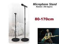 Thumbnail for Height Adjustable Tripod Microphone Stand