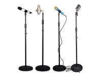Thumbnail for Height Adjustable Tripod Microphone Stand