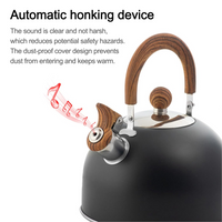 Thumbnail for 3L Smart Kettle Whistling Kettle(Stainless Steel)