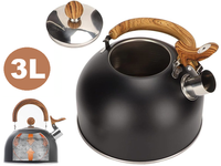 Thumbnail for 3L Smart Kettle Whistling Kettle(Stainless Steel)