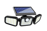 Thumbnail for 3-Headed Outdoor Solar Motion Sensor Light 74LED