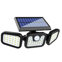 Thumbnail for 3-Headed Outdoor Solar Motion Sensor Light 74LED