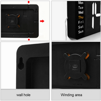Thumbnail for Digital Wall Clock Large Display LED Clock 16