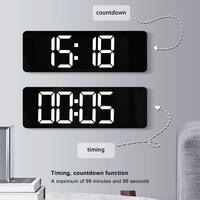 Thumbnail for Digital Wall Clock Large Display LED Clock 16