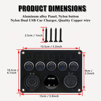 Thumbnail for 5 Gang Rocker Switch Panel