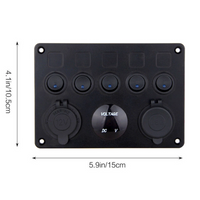 Thumbnail for 5 Gang Rocker Switch Panel