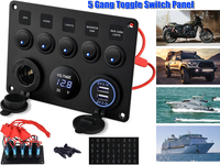 Thumbnail for 5 Gang Rocker Switch Panel