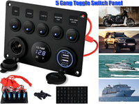 Thumbnail for 5 Gang Rocker Switch Panel