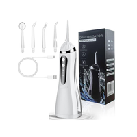 Thumbnail for Cordless water flosser electric cleaner in white