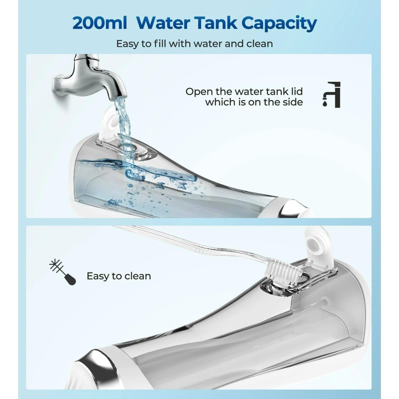 Cordless Water Flosser Electric Cleaner