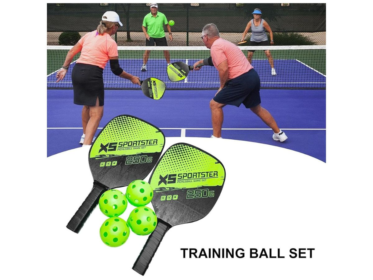 Pickleball Paddles and Ball Set