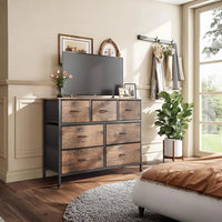 Thumbnail for Chest of Drawers Tall boy 7 Drawers tallboy