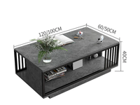 Thumbnail for Coffee table 2 in 1 living room coffee tables