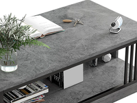 Thumbnail for Coffee table 2 in 1 living room coffee tables