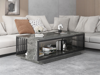 Thumbnail for Coffee table 2 in 1 living room coffee tables