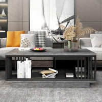Thumbnail for Coffee table 2 in 1 living room coffee tables
