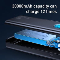 Thumbnail for Baseus 30000mAh Quick Charge Power Bank