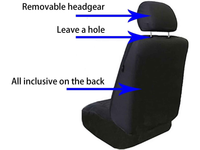 Thumbnail for Universal Car Seat Covers Set