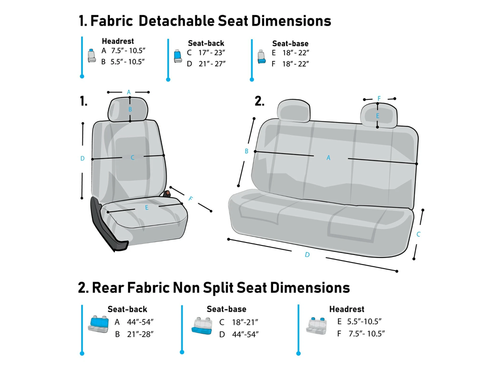 Universal Car Seat Covers Set