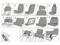 Thumbnail for Universal Car Seat Covers Set