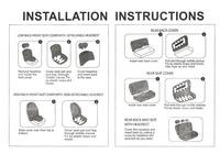 Thumbnail for Universal Car Seat Covers Set