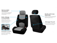 Thumbnail for Universal Car Seat Covers Set