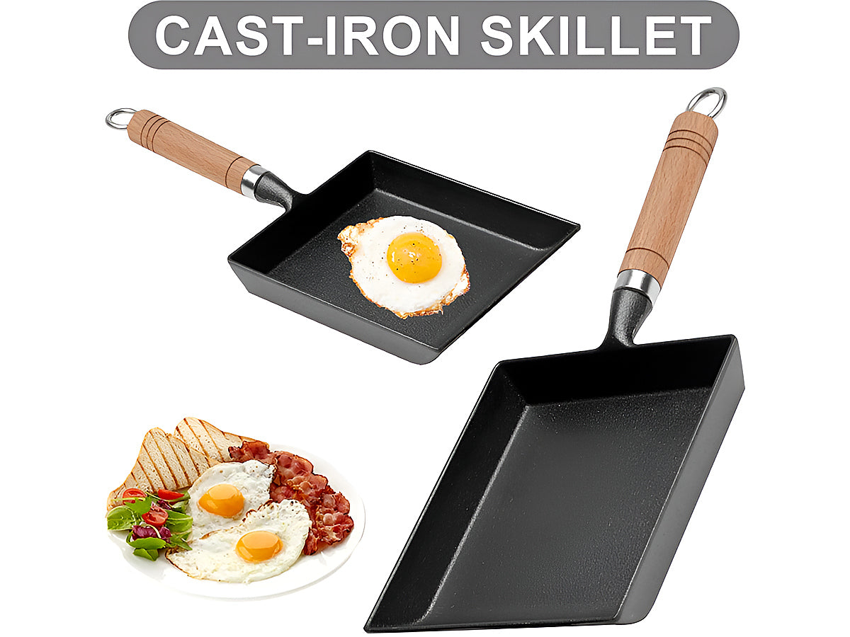 Cast Iron Frying Pan Square