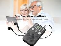 Thumbnail for Close-up of volume control on hearing aids device