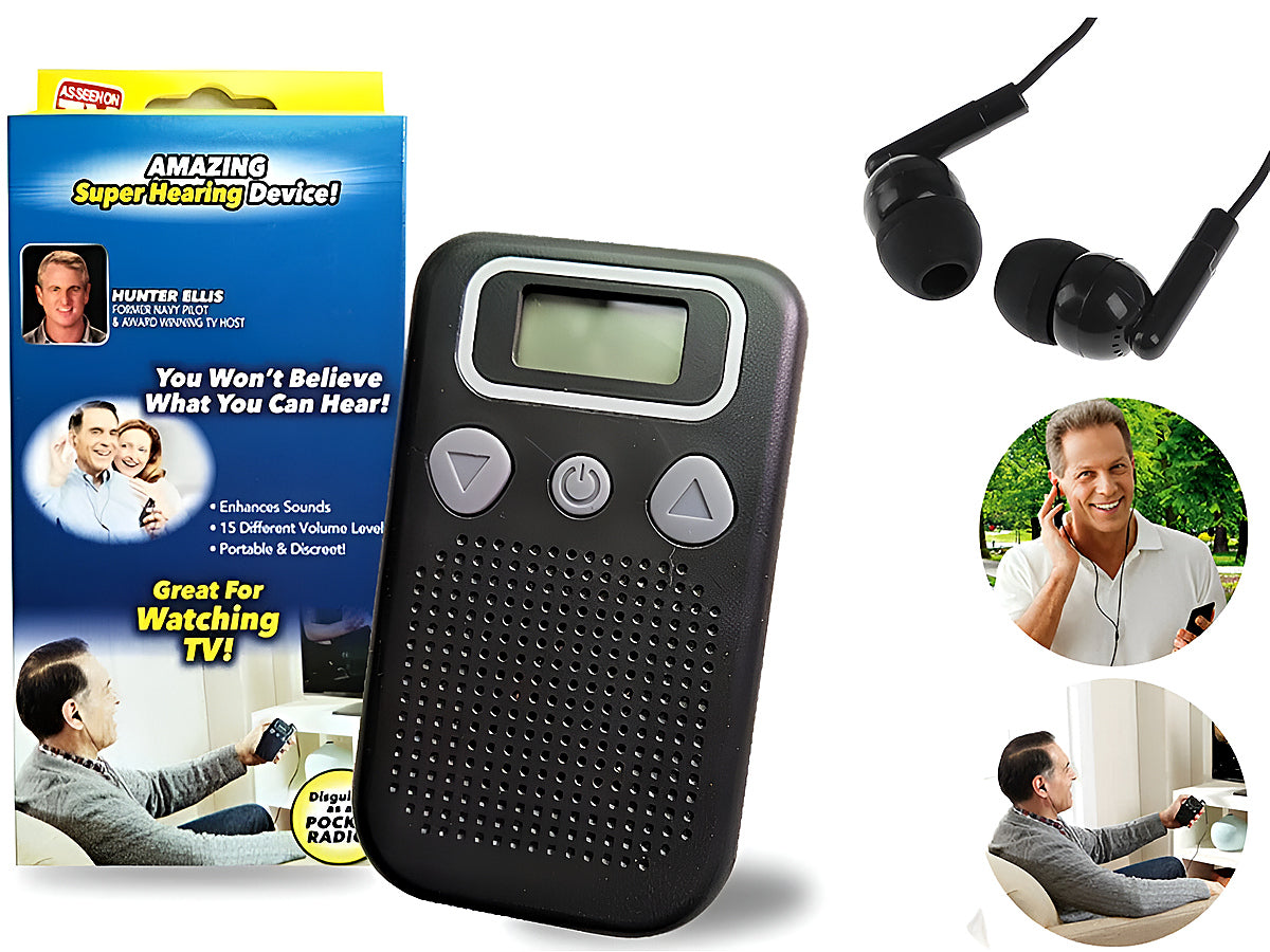 Lightweight ear hearing aids device for daily use