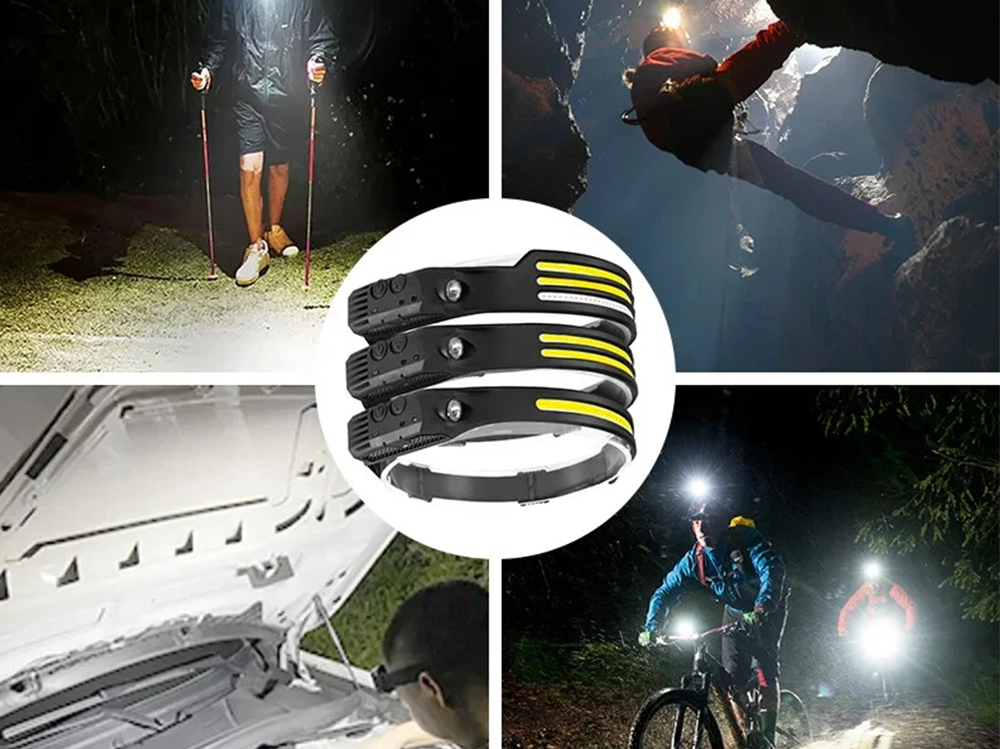 LED Head Torch Headlight Headlamp