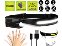 Thumbnail for LED Head Torch Headlight Headlamp