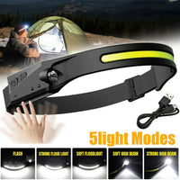 Thumbnail for LED Head Torch Headlight Headlamp