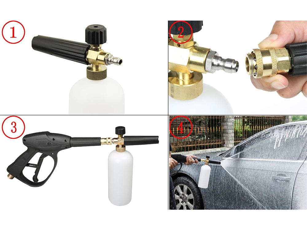 Car Wash Foam Cannon Washer