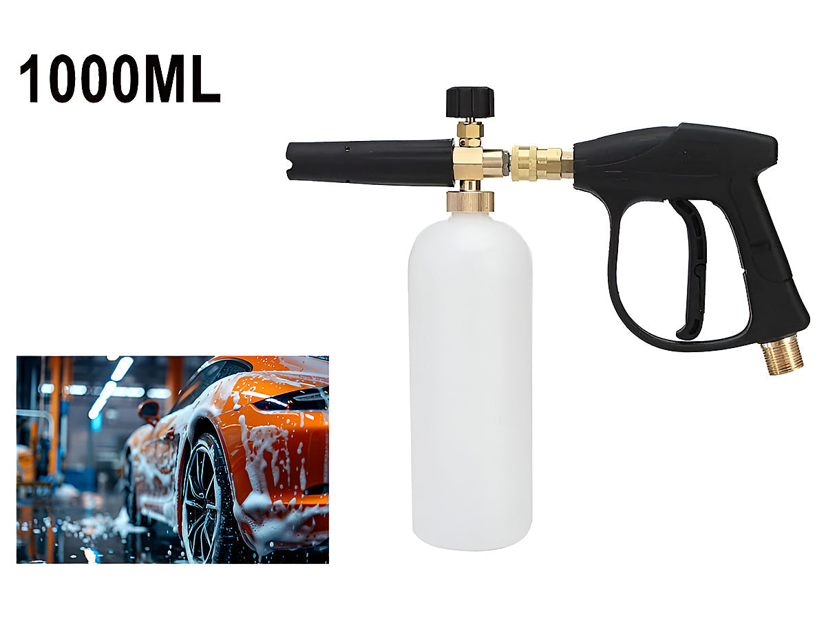Foam cannon washer compatible with pressure washers