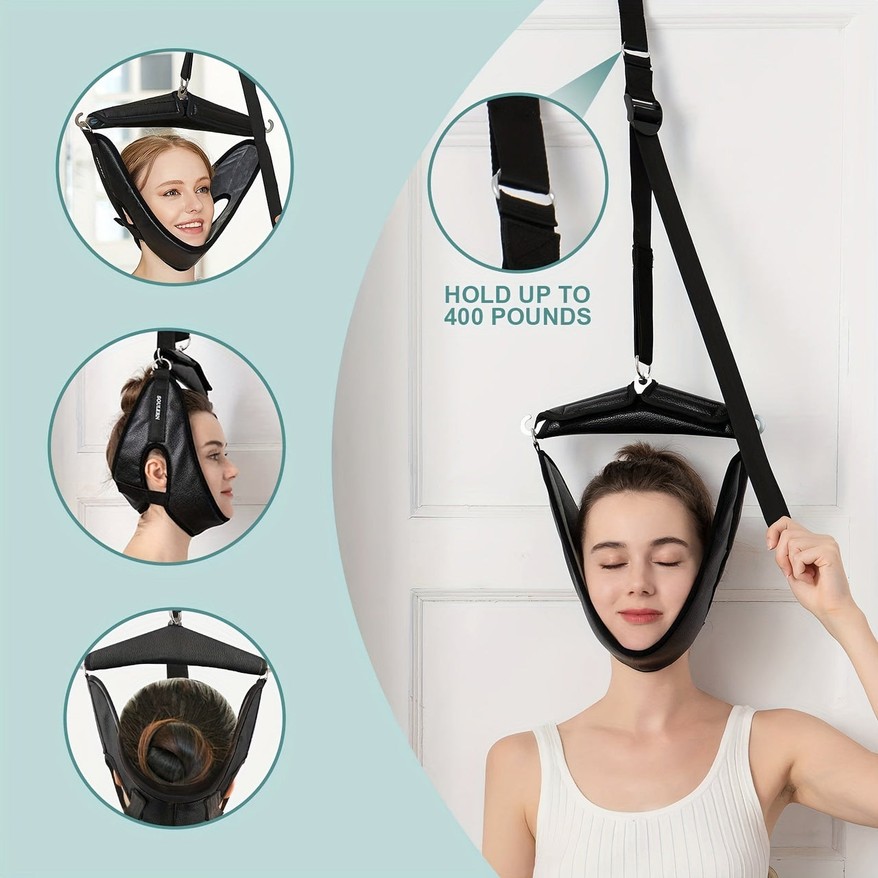 Portable Neck Stretcher Cervical Traction  Neck Hammock