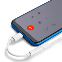 Thumbnail for USB-C to Aux Adapter Headset Jack Adapter