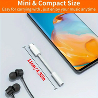 Thumbnail for USB-C to Aux Adapter Headset Jack Adapter