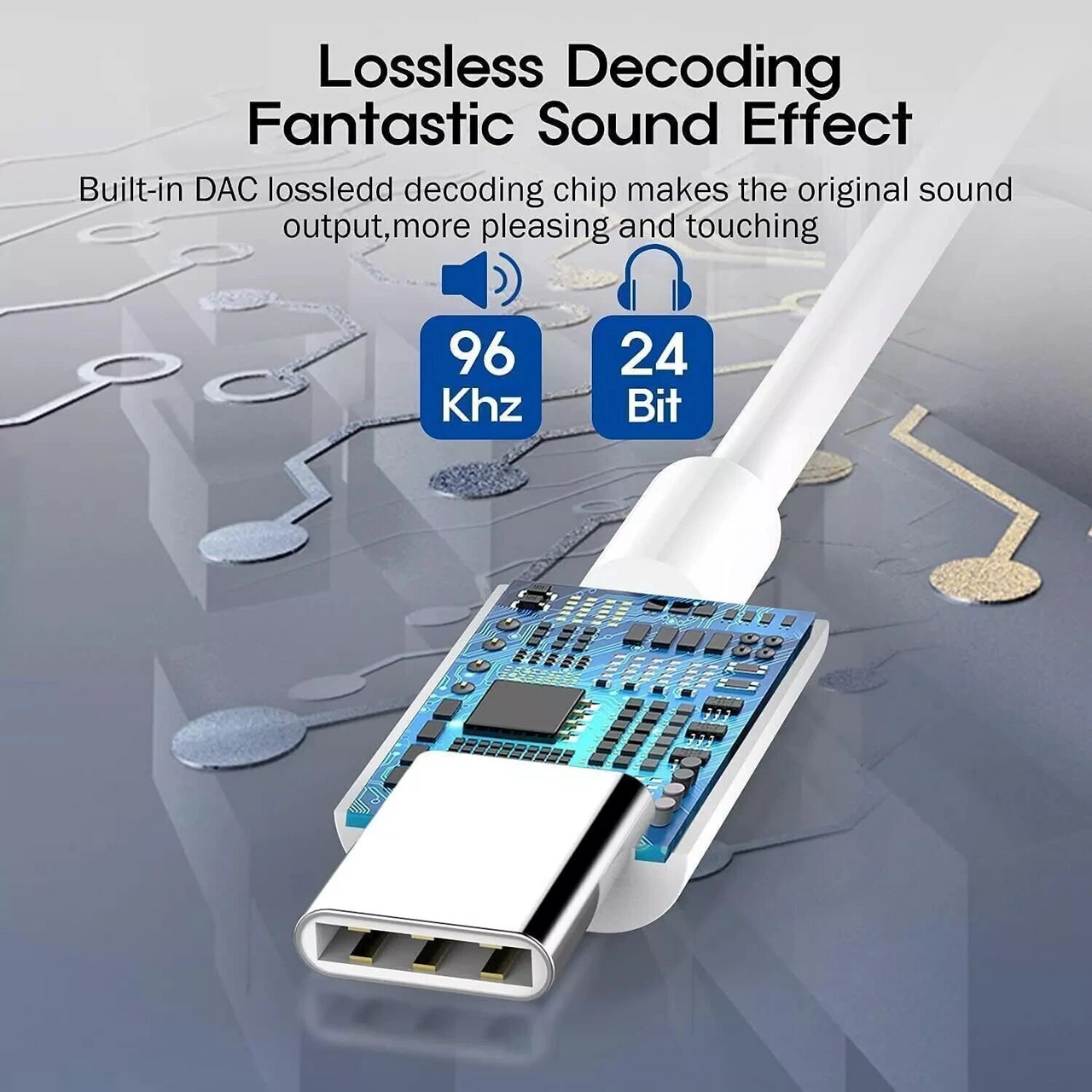 USB-C to Aux Adapter Headset Jack Adapter