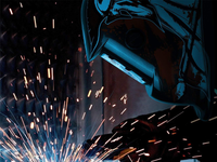 Thumbnail for Welding Helmet Solar Auto Darkening Solar & Battery