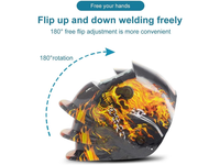 Thumbnail for Welding Helmet Solar Auto Darkening Solar & Battery