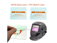 Thumbnail for Welding Helmet Solar Auto Darkening Solar & Battery
