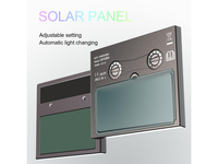 Thumbnail for Welding Helmet Solar Auto Darkening Solar & Battery