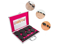 Thumbnail for Hot Stones Massage Set with Warmer Set of 16 Pcs