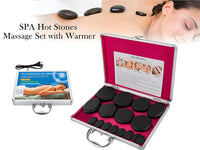Thumbnail for Hot Stones Massage Set with Warmer Set of 16 Pcs