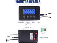 Thumbnail for Digital Platform Scale Electronic Scale 180 KG