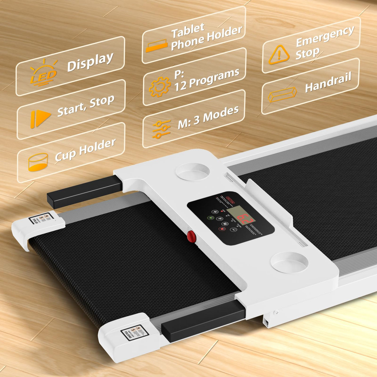 Treadmill Compact Flat Treadmill