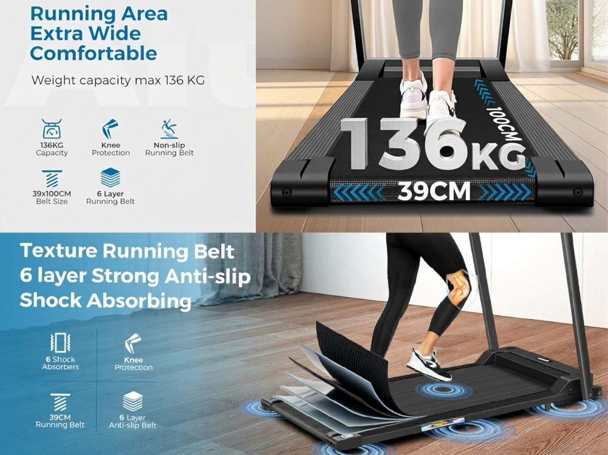 Walking Treadmill Exercise Flat Treadmill