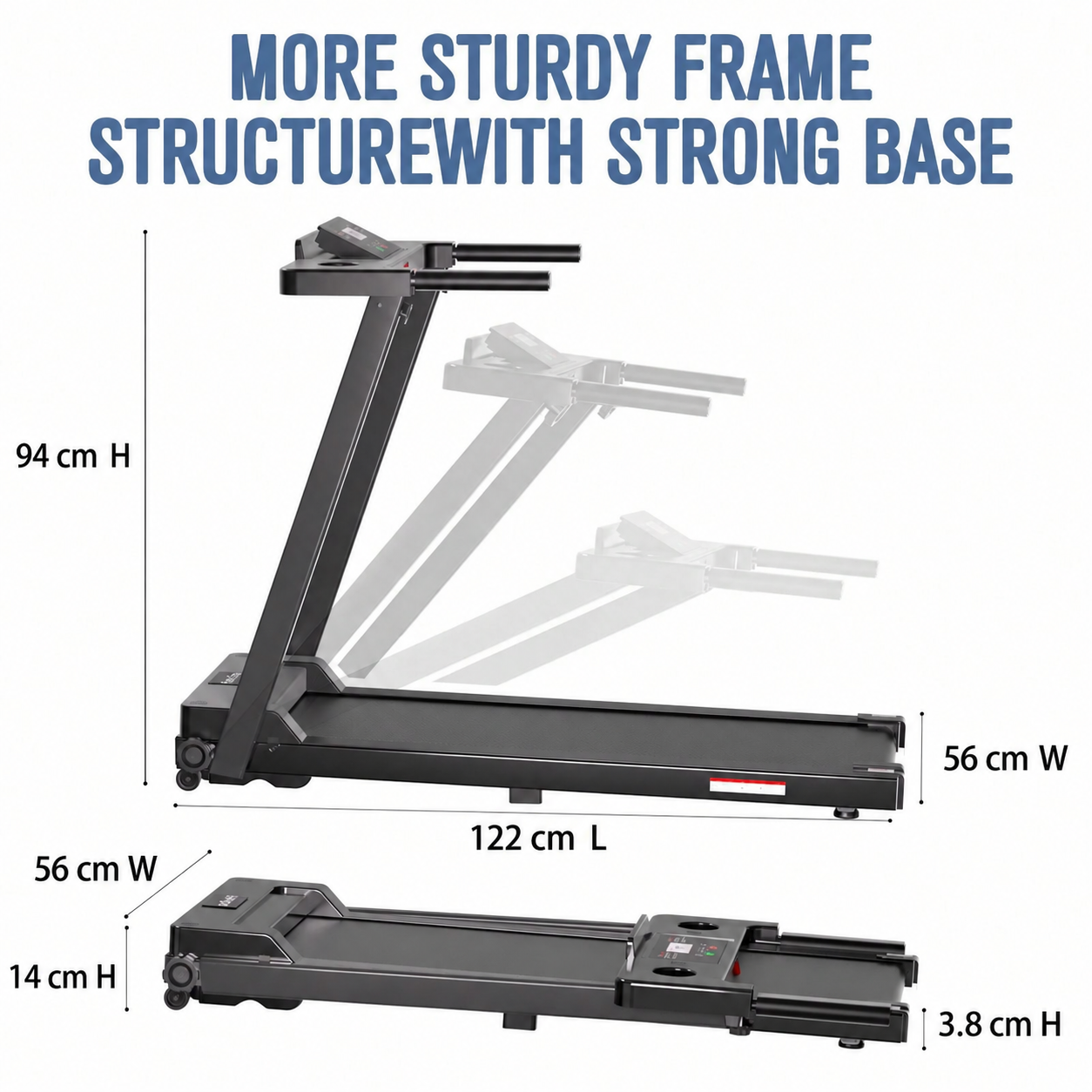 Walking Treadmill Exercise Flat Treadmill