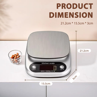 Thumbnail for Digital Kitchen Scales 1g/10kg