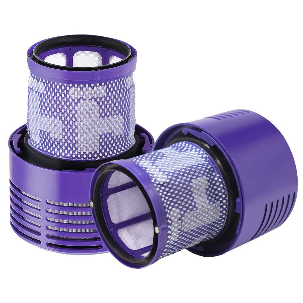 Dyson vacuum cleaner with filter removed